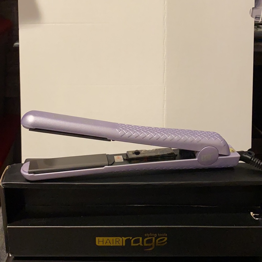 New Hair Rage 1.25" Inch Professional Ceramic Tourmaline Hair Straightening